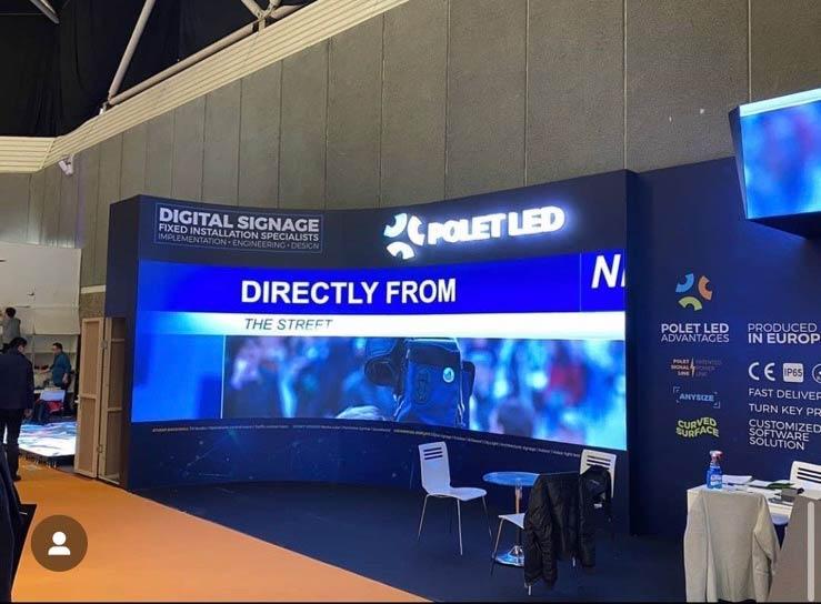 Polet auf der Integrated Systems Europe 2020 in Amsterdam