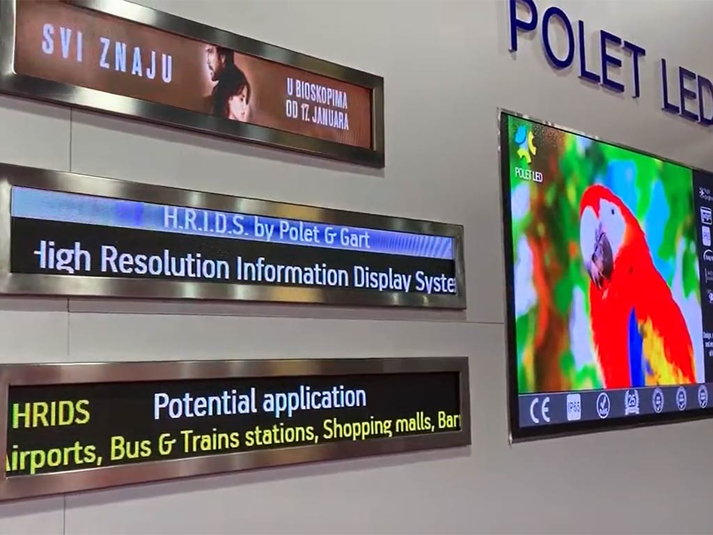 Polet at Integrated Systems Europe 2019 at Amsterdam